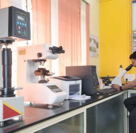 Micro Vickers, Rockwell hardness testers & Microscope